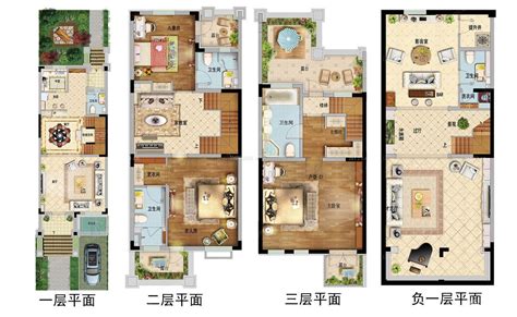 70平房子设计效果图,70平米房子图纸,70平三室一厅一厨一卫(第8页)_大山谷图库
