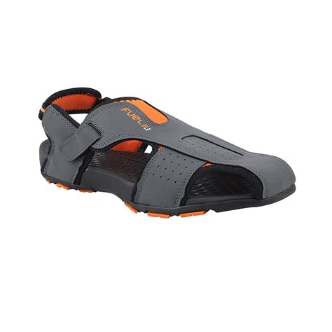 FUEL Neston Light Weight & Comfortable Men Sandal (Grey) – Fuel Shoes