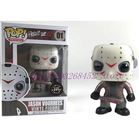 2025 Nuevos juguetes Funko Pop Jason 01 Limit Voorhees Freddy 02 Glows ...