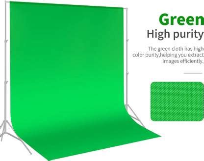 SNAPCLICK 8FT X 12FT SMART GREEN SCREEN PHOTO BACKGROUND CURTAIN ...