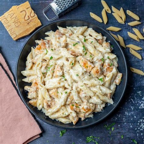 Creamy Sausage and Mushroom Pasta – Skinny Spatula