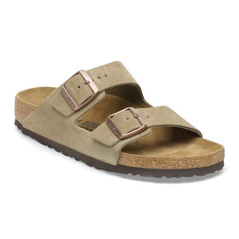 Arizona Suede Leather Taupe | BIRKENSTOCK