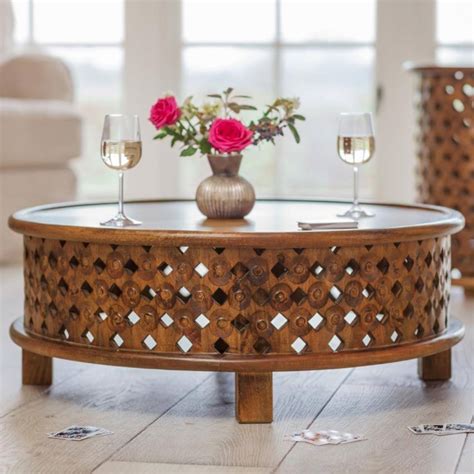 Wooden Coffee table BOLD - Sheesham wood | – Evolvekart®