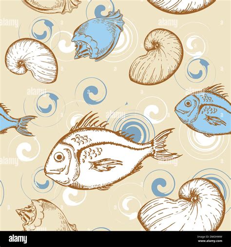 Image result for Repeating Fish Pattern