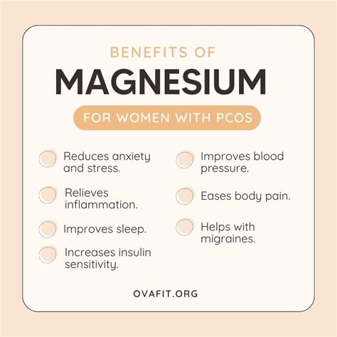 Magnesium: One of the Best Supplements for Woman with PCOS