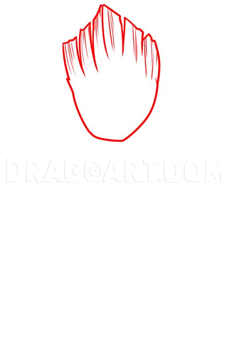 Image result for Step by Step Drawing Baby Groot