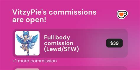 VitzyPie's Commissions