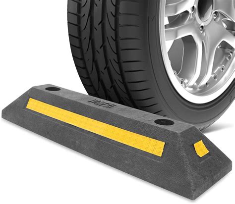 DOITOOL Heavy Duty Garage Car Stopper Parking Block for Driveway Wheel ...