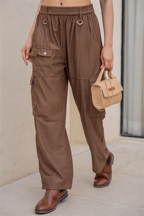 Designer Bottoms | Cargos For Women Online – FEATHERS CLOSET