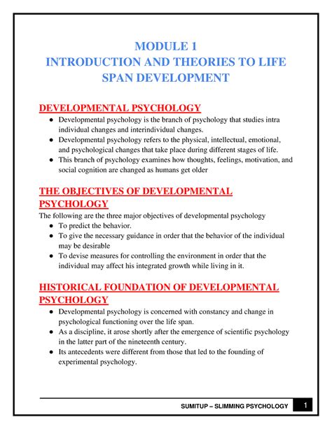 Developmental Psychology - Developmental psychology refers to the ...