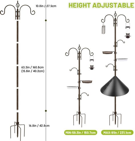 Urban Deco Bird Feeding Station with Squirrel Baffle India | Ubuy