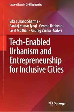 Buy Tech-Enabled Urbanism and Entrepreneurship for Inclusive Cities ...