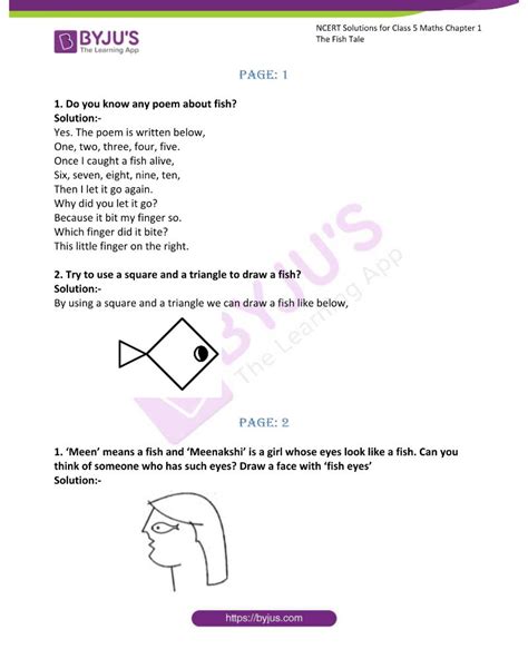 Image result for Class 5th CBSE Math the Fish Tale Chapter 1