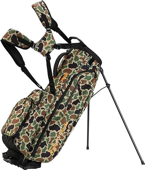 NEW 2024 TaylorMade Flextech US Camo 4 Way Stand/Carry Golf Bag ...