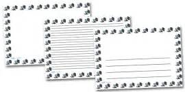 Computer Mouse Landscape Page Borders- Landscape Page Borders