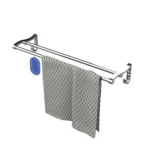 CSI INTERNATIONAL 24 INCH Stainless Steel Towel Rack Cum Towel Bar ...