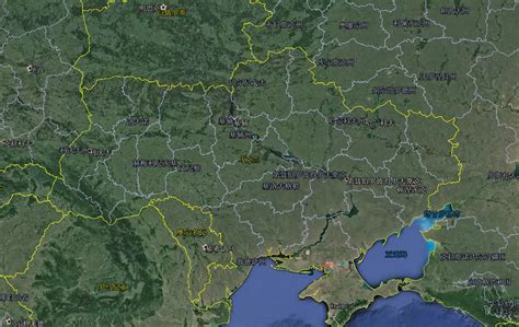 世界地图乌克兰的位置展示_地图分享