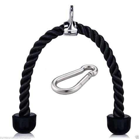 Buy Gyming World™ Heavy Duty Triceps Rope Attachment Pull Down ...