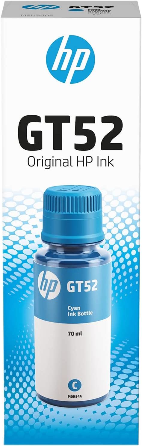 HP GT52 70-ml Cyan Original Ink Bottle : Amazon.in: Computers & Accessories