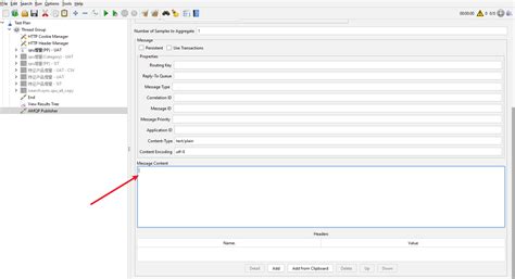 Message Que Testing Vi JMeter 的图像结果