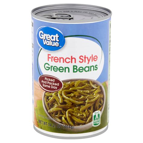Great Value French Style Green Beans, 14.25 oz – Walmart Inventory ...