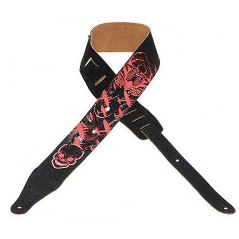 BAJAAO.COM - Buy Levys 2.5" MS26P-006 Suede Leather Guitar Strap Online ...