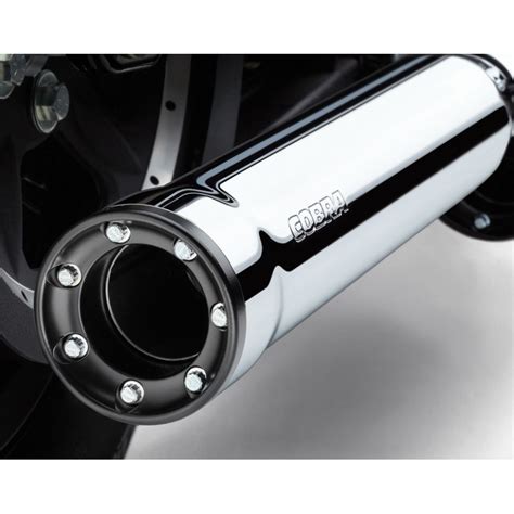 Cobra 3-inch Slip-on RPT Mufflers Exhaust For Harley Davidson Softail ...