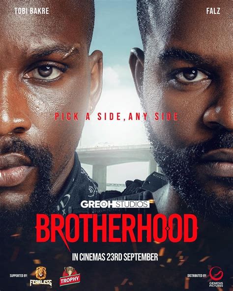 Tobi Bakre & Falz star as brothers in GREOH Studios’ “Brotherhood ...