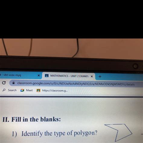 1) Identify the type of polygon? - Brainly.in