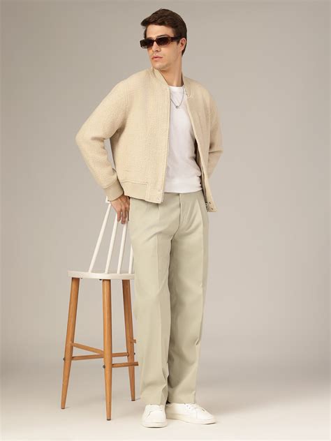 Ash Grey Korean Pant for Men | Baggy Fit – Dennison – Dennison Fashion ...