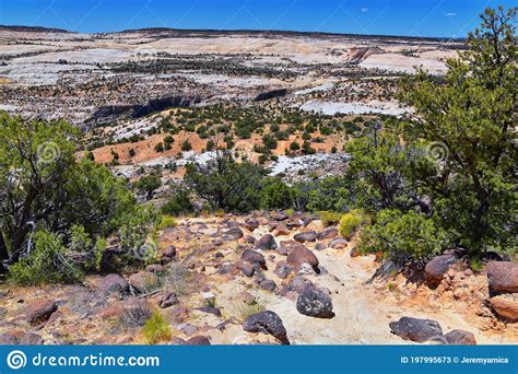 Upper Calf Creek Falls Waterfall Colorful Views from the Hiking Trail ...