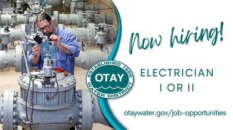 Otay Water District on Twitter: "Job alert🔊 Otay is seeking an ...