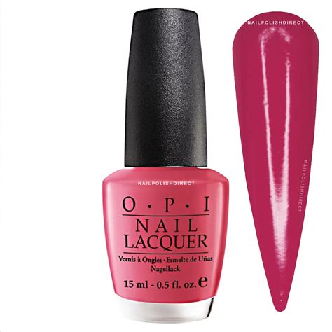 OPI Strawberry Margarita Nail Polish 15ml (NL M23) | Nail Polish Direct