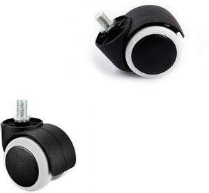 Rio nylon premium quality THREAD TYPE caster wheels for OFFICE CHAIRS ...