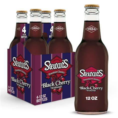 Stewart's Black Cherry Soda 4 PK - Nando’s Italian Kitchen