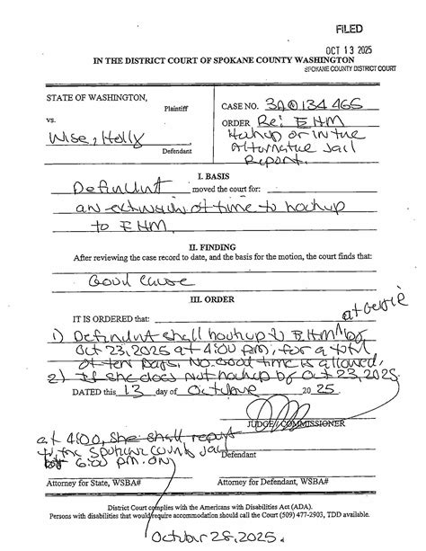 Spokane County Court Viewer