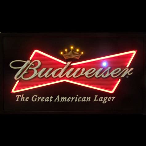 Budweiser Neon Signs | Budweiser LED | 1950 Budweiser Neon clocks