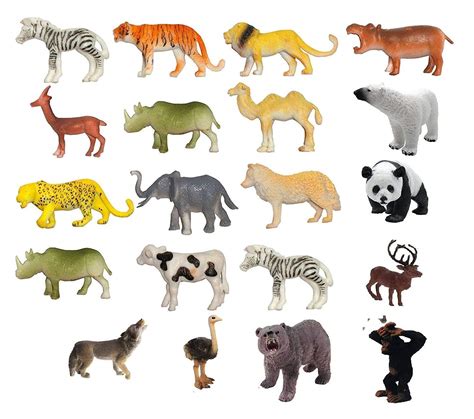 Enorme Realistic Small Size Wild Safari Zoo African Jungle Animals ...