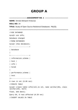 My SQL Cheatsheet Code With Harry - Database It is defined as a ...