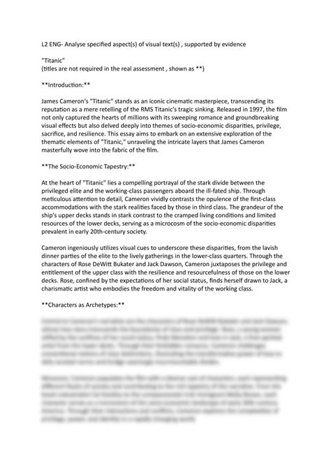 Image result for Level 2 English Written Text