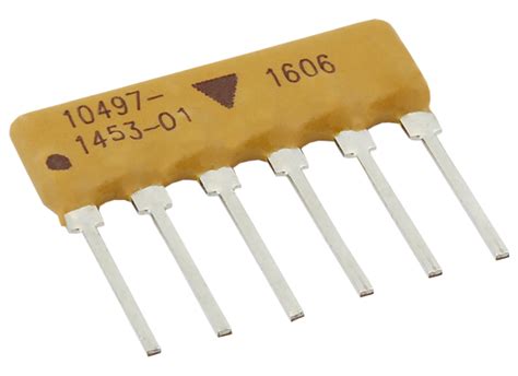 VTF Through-Hole Resistor Networks - Vishay / Thin Film | Mouser