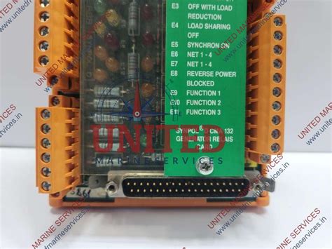 ABB SYNPOL D CMA 132 GENERATOR RELAY TERMINAL MODULE 3DDE 300 412 ...