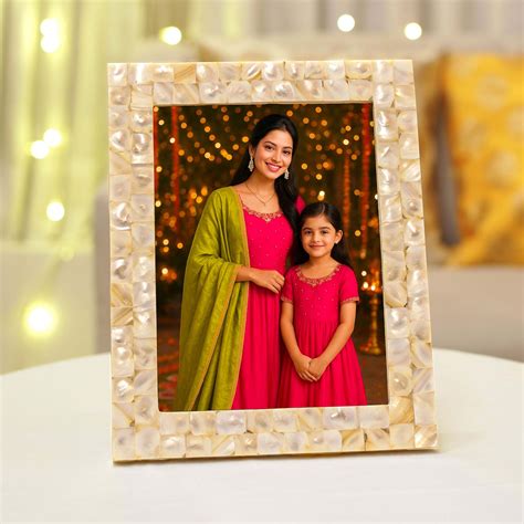 Elegant Pearl Photo Frame - 6x8 – Behoma