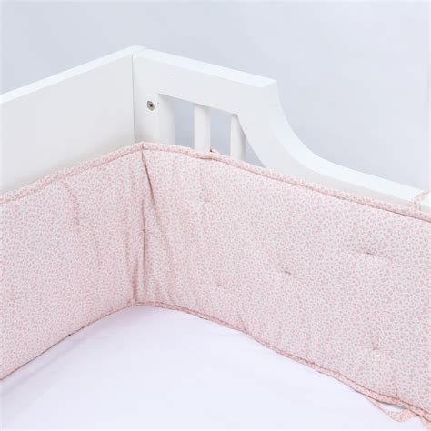 Luxury Quilted Organic Cotton Cot Bumper | Masilo