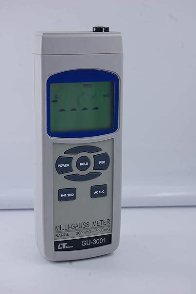 Milli Gaussmeter (Range: -3,000 to 3,000 mG) for Industrial, Mechanical ...