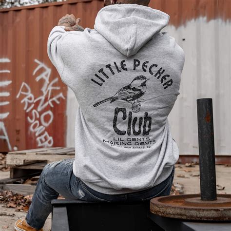Little Pecker Club Men’s Fleece Lined Hoodie | Combat Iron Apparel Co.