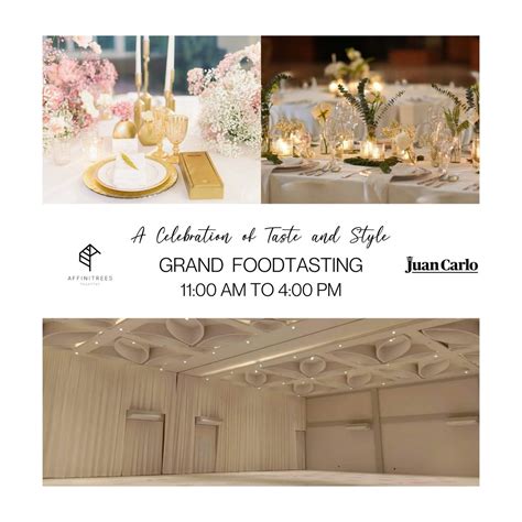 A Celebration of Taste and Style with Juan Carlo the Caterer, Tagaytay ...