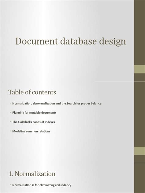 Database Design Document 的图像结果