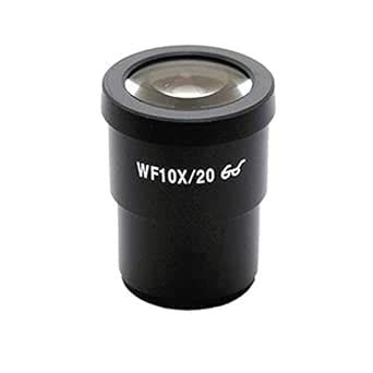 AmScope EP10X30R Super Widefield 10X Microscope Eyepiece with Reticle ...