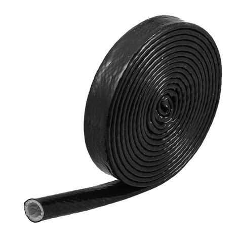 X AUTOHAUX 1/2" ID x 10FT Heat Shielded Fire Sleeve Silicone Coated ...